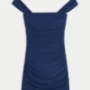 Mesh Off-the-Shoulder Bodycon Dress Mesh Off-the-Shoulder Bodycon Dress