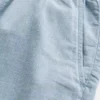 Mid-Thigh Linen-Blend Pull-On Shorts