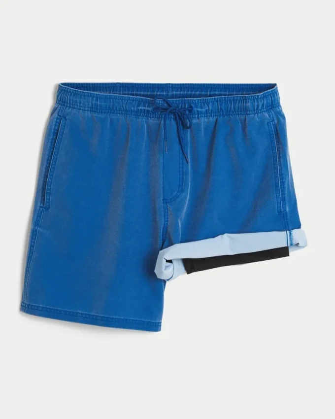 Mid-Thigh Volley Swim Trunks