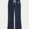Number Graphic Bootcut Sweatpants