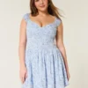Off-the-Shoulder Asymmetrical Hem Mini Dress
