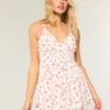 Open-Back Babydoll Romper