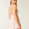 Open-Back Babydoll Romper