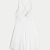 Open-Back Babydoll Romper