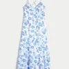 Open Back Maxi Dress
