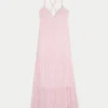 Open Back Maxi Dress