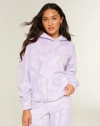 Oversized Camo Hoodie