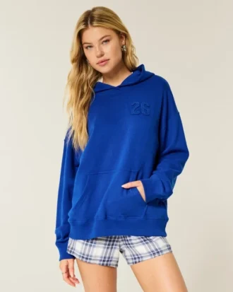 Oversized Class of ’26 Graphic Hoodie