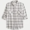 Oversized Flannel Shirt