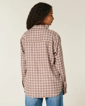 Oversized Flannel Shirt
