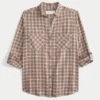 Oversized Flannel Shirt