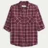 Oversized Flannel Shirt