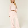 Pink Camo Baggy Sweatpants