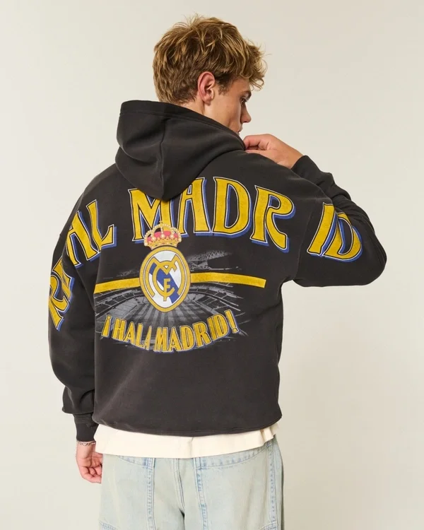 Real Madrid CF Graphic Hoodie Real Madrid CF Graphic Hoodie