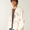 Rectangle Fit Los Angeles Graphic Zip-Up Hoodie Rectangle Fit Los Angeles Graphic Zip-Up Hoodie