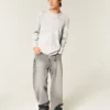 Relaxed Long-Sleeve Thermal Crew Camo T-Shirt