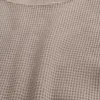Relaxed Long-Sleeve Thermal Crew T-Shirt