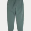 Relaxed Rib Fleece Joggers