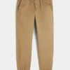 Relaxed Twill Joggers