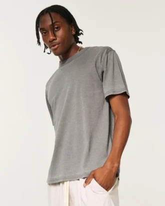 Relaxed Washed Crew T-Shirt