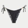 Reversible Side Tie Cheeky Bikini Bottom