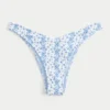 Ribbed High-Leg V-Waist Cheekiest Bikini Bottom