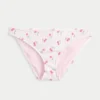 Ribbed Low-Rise Bikini Bottom