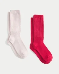 Ribbed Socks 2-Pack