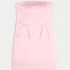 Satin Strapless Bow Bodycon Dress Satin Strapless Bow Bodycon Dress