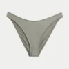 Shimmer High-Leg Cheeky Bikini Bottom