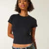 Short-Sleeve Crew Baby Tee