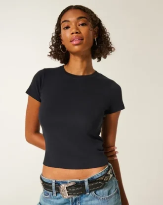 Short-Sleeve Crew Baby Tee