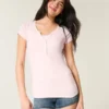 Short-Sleeve Henley