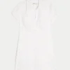 Short-Sleeve Shirt Dress