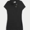 Short-Sleeve Tunic Sweater