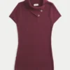 Short-Sleeve Tunic Sweater