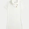Short-Sleeve Tunic Sweater