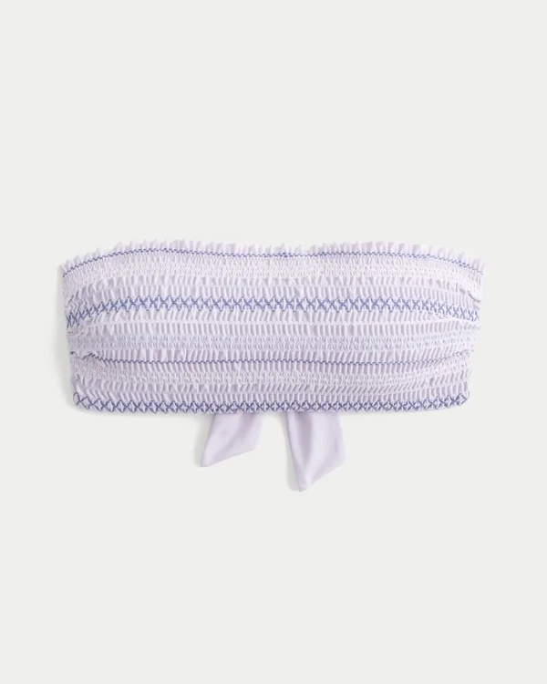 Smocked Bandeau Bikini Top Smocked Bandeau Bikini Top