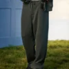 Snake Graphic Baggy Sweatpants