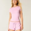 Soft Stretch Seamless Fabric Baby Tee