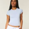 Soft Stretch Seamless Fabric Baby Tee