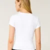 Soft Stretch Seamless Fabric Crew Baby Tee