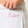 Sparkle Logo Graphic Wide-Leg Sweatpants