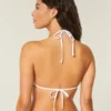 Spring Break Graphic Halter Triangle Bikini Top