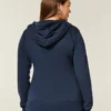 Star Graphic Zip-Up Hoodie