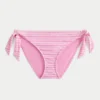 Stitched Side Tie Bikini Bottom