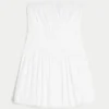Strapless Bubble Mini Dress