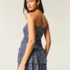 Strapless Knit Skort Dress