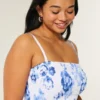Strapless Smocked Bodice Mini Dress
