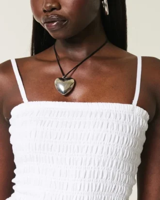 Strapless Smocked Bodice Mini Dress